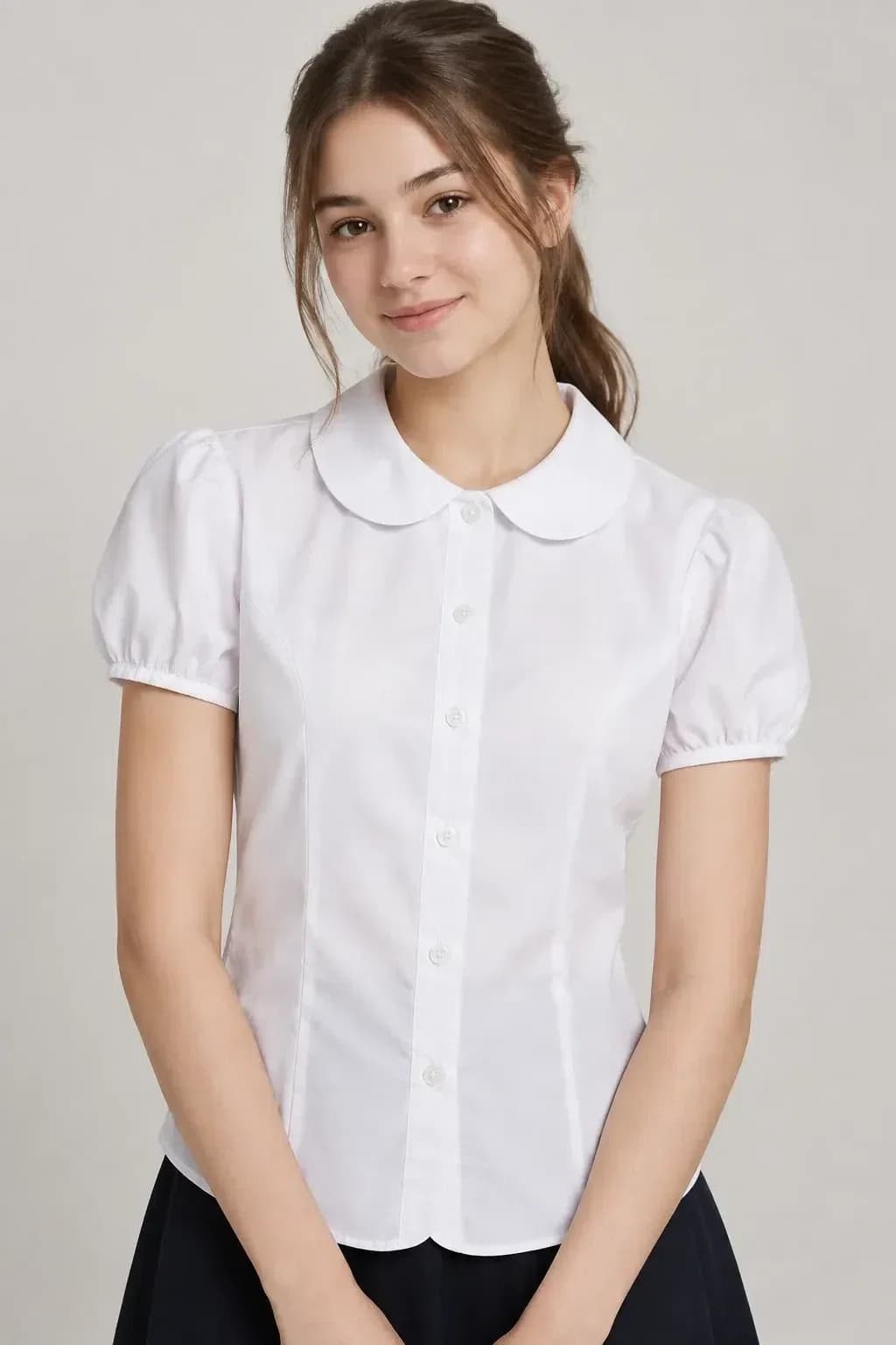 Peter Pan Collar Blouses - school uniform catalog image