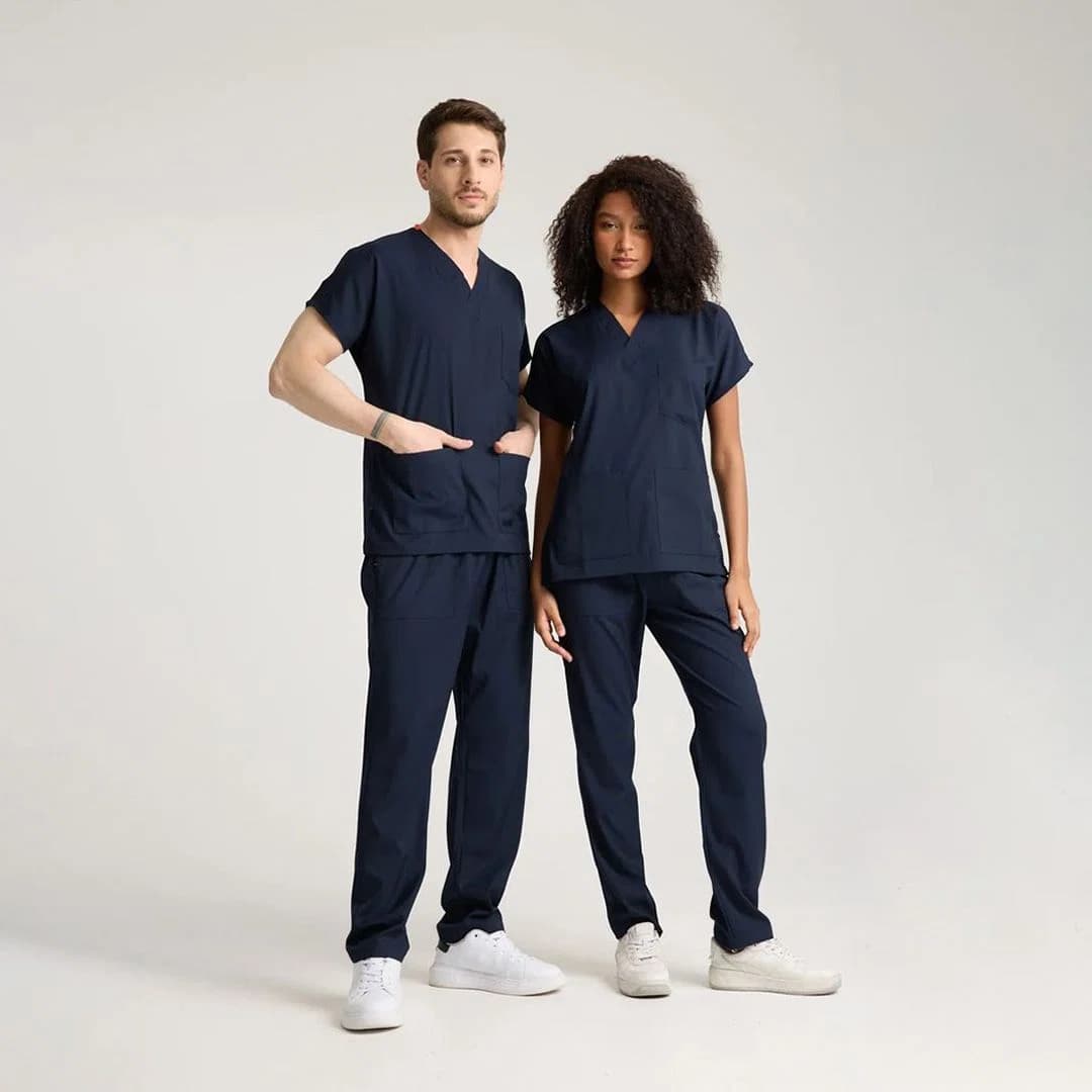 Durable nursing scrub tops